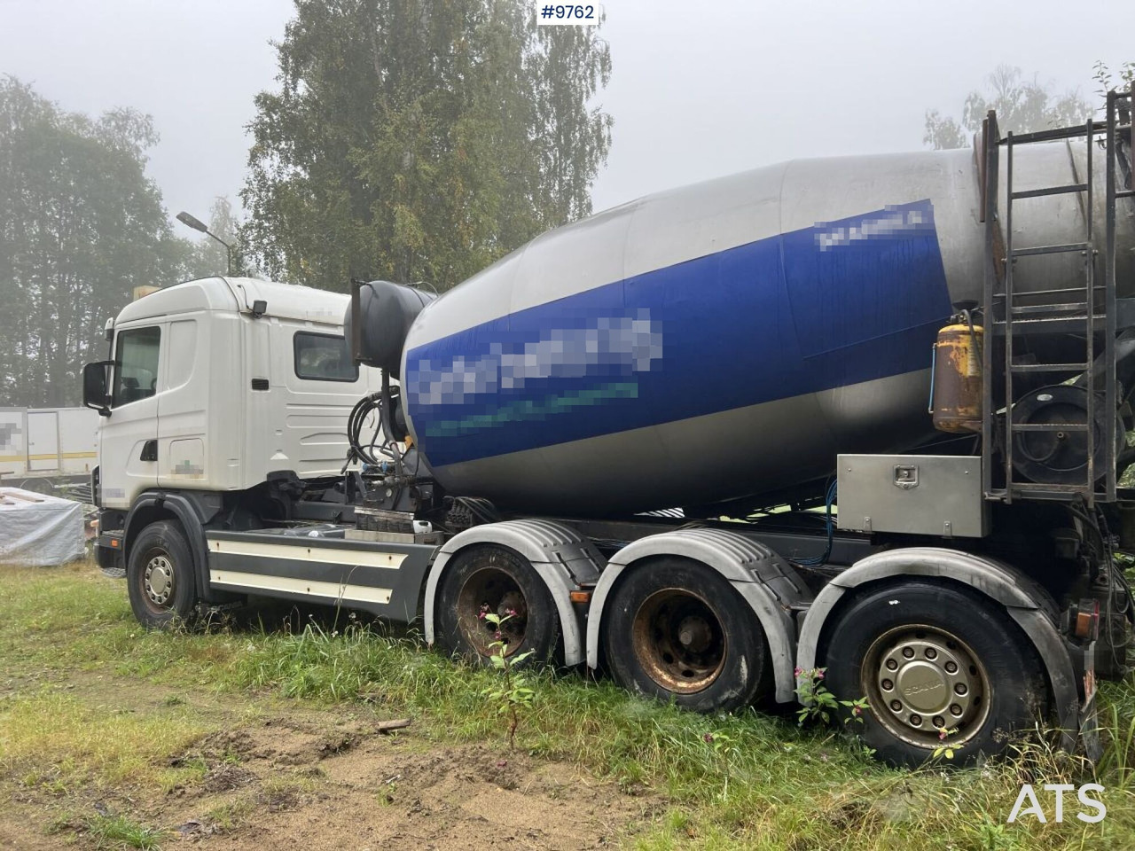 Scania R124 Tridem Concrete Truck - Betongbil: bild 4 Scania R124 Tridem Concrete Truck - Betongbil: bild 4