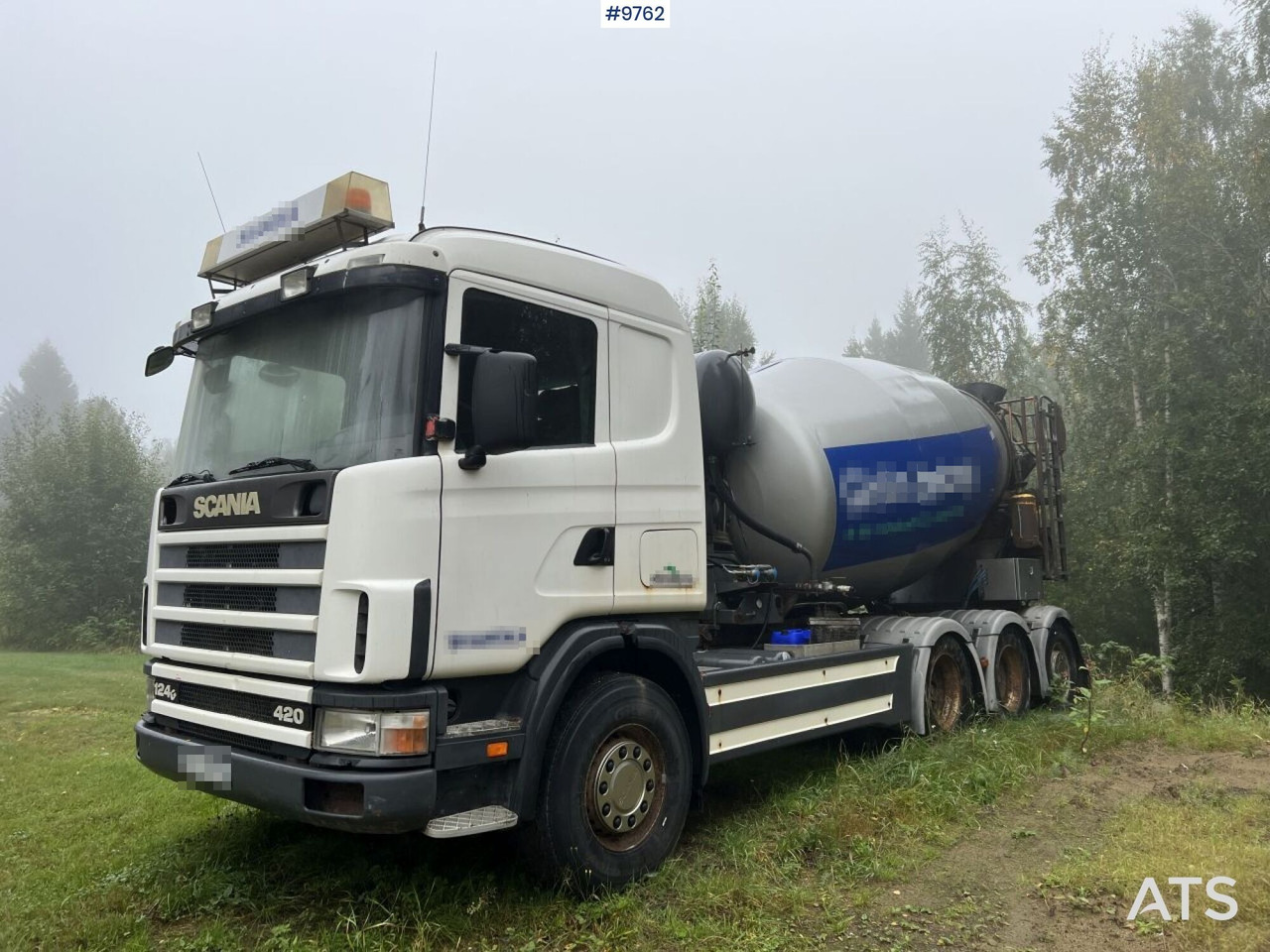 Scania R124 Tridem Concrete Truck - Betongbil: bild 1 Scania R124 Tridem Concrete Truck - Betongbil: bild 1