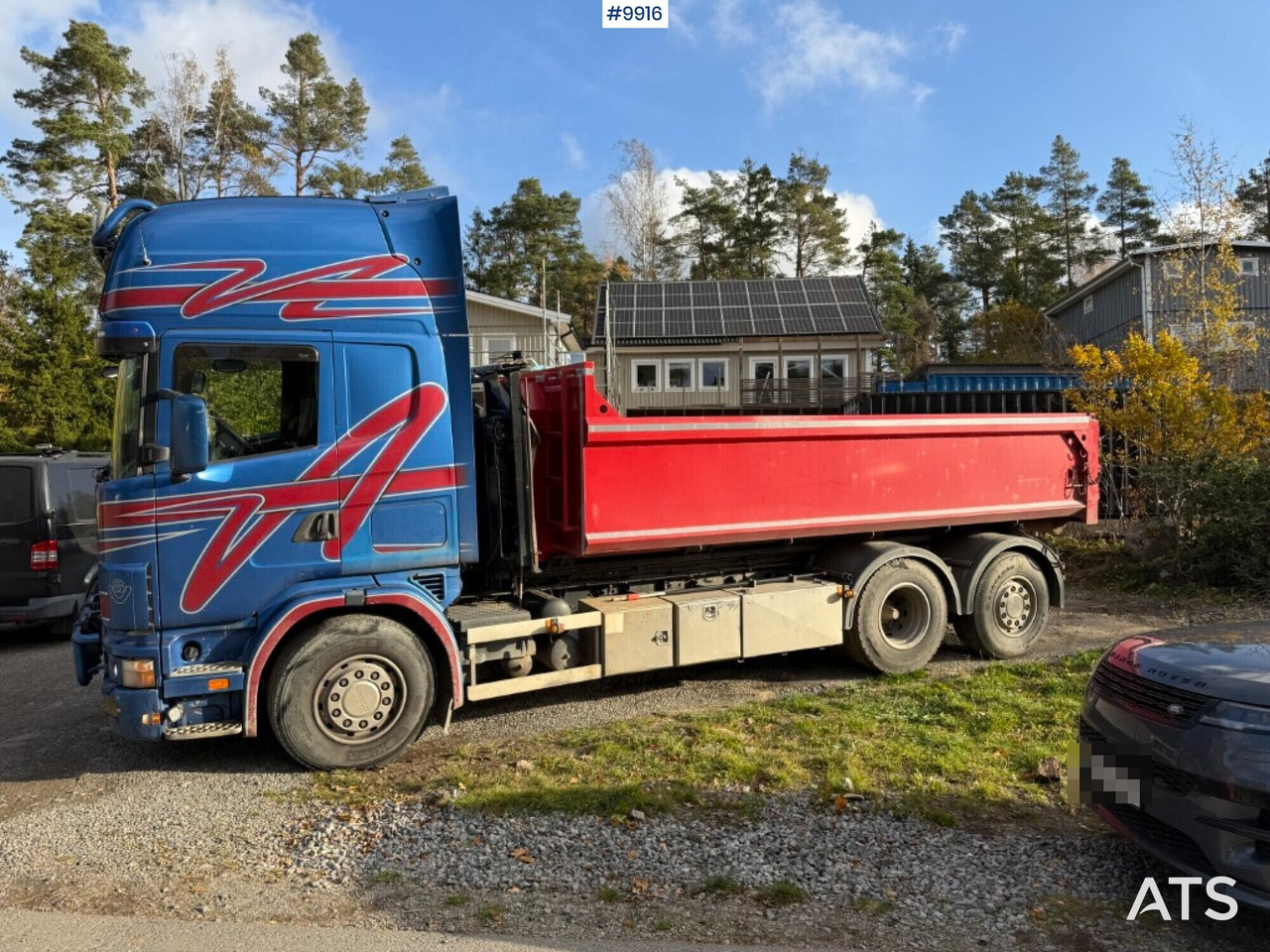 Scania R164 580 6X2 truck with flatbed - Flakbil: bild 3 Scania R164 580 6X2 truck with flatbed - Flakbil: bild 3