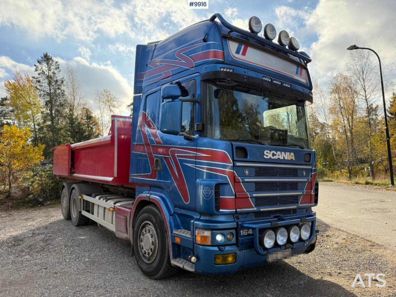 Scania R164 580 6X2 truck with flatbed - Flakbil: bild 2 Scania R164 580 6X2 truck with flatbed - Flakbil: bild 2