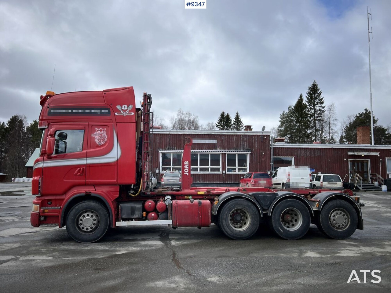 Scania R500 Tridem Hooklift (VIDEO) - Lastväxlare lastbil: bild 3 Scania R500 Tridem Hooklift (VIDEO) - Lastväxlare lastbil: bild 3
