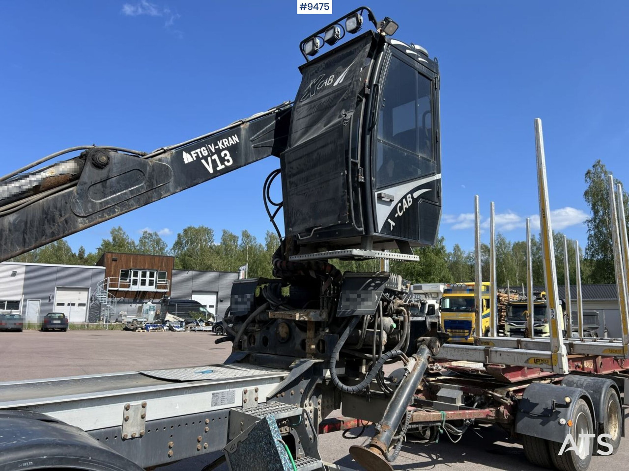 Scania R580 Timmerbil med kran och släp, Timmerekipage - Timmerbil: bild 5 Scania R580 Timmerbil med kran och släp, Timmerekipage - Timmerbil: bild 5