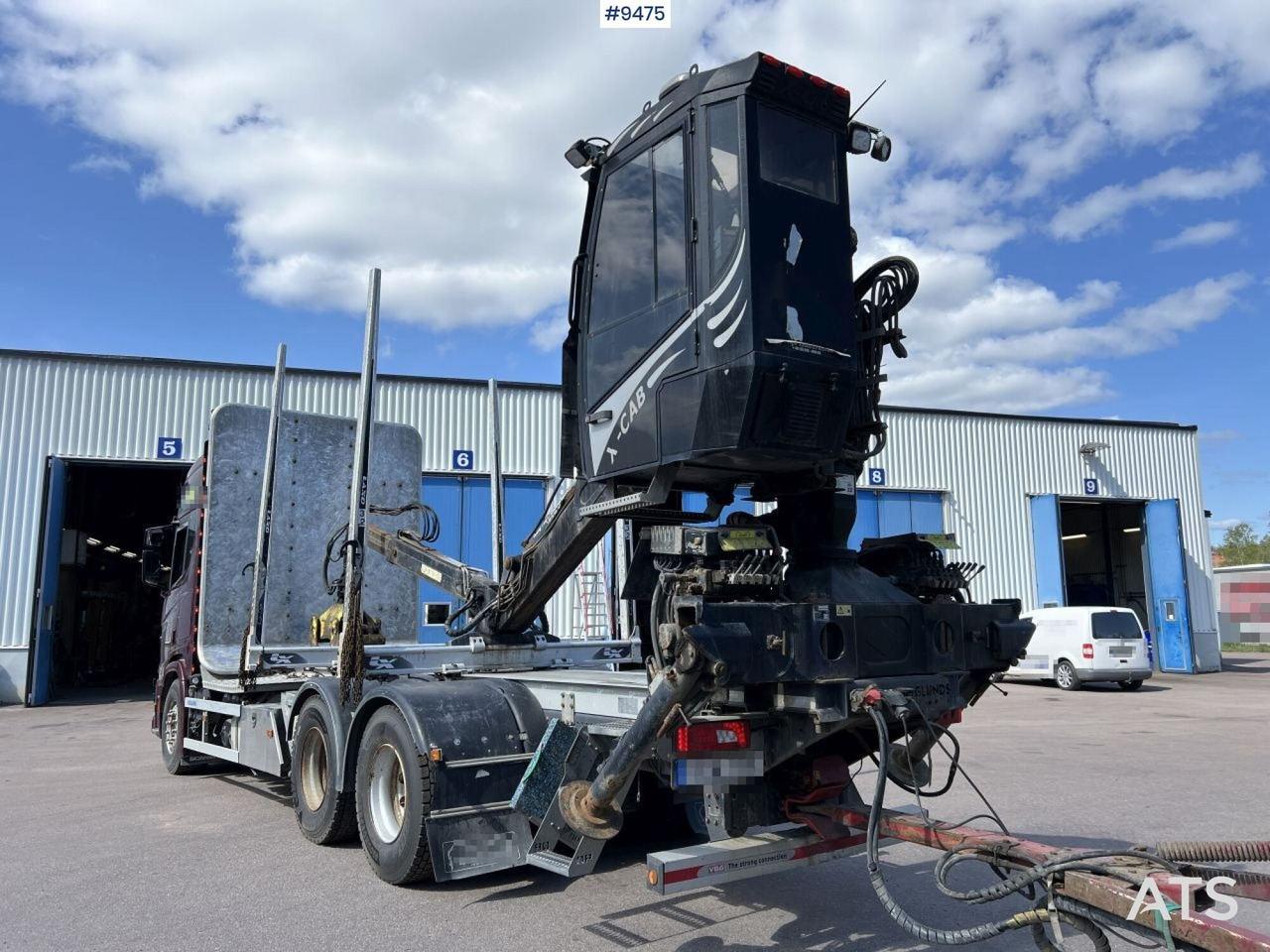 Scania R580 Timmerbil med kran och släp, Timmerekipage - Timmerbil: bild 4 Scania R580 Timmerbil med kran och släp, Timmerekipage - Timmerbil: bild 4