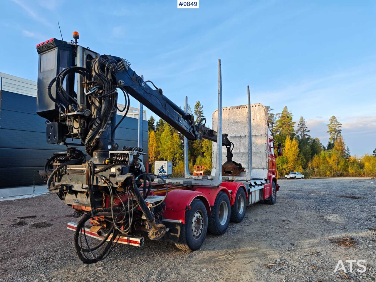 Scania R730 Tridem Timber Truck with Loglift F125S Crane (VIDEO) - Timmerbil, Kranbil: bild 5 Scania R730 Tridem Timber Truck with Loglift F125S Crane (VIDEO) - Timmerbil, Kranbil: bild 5
