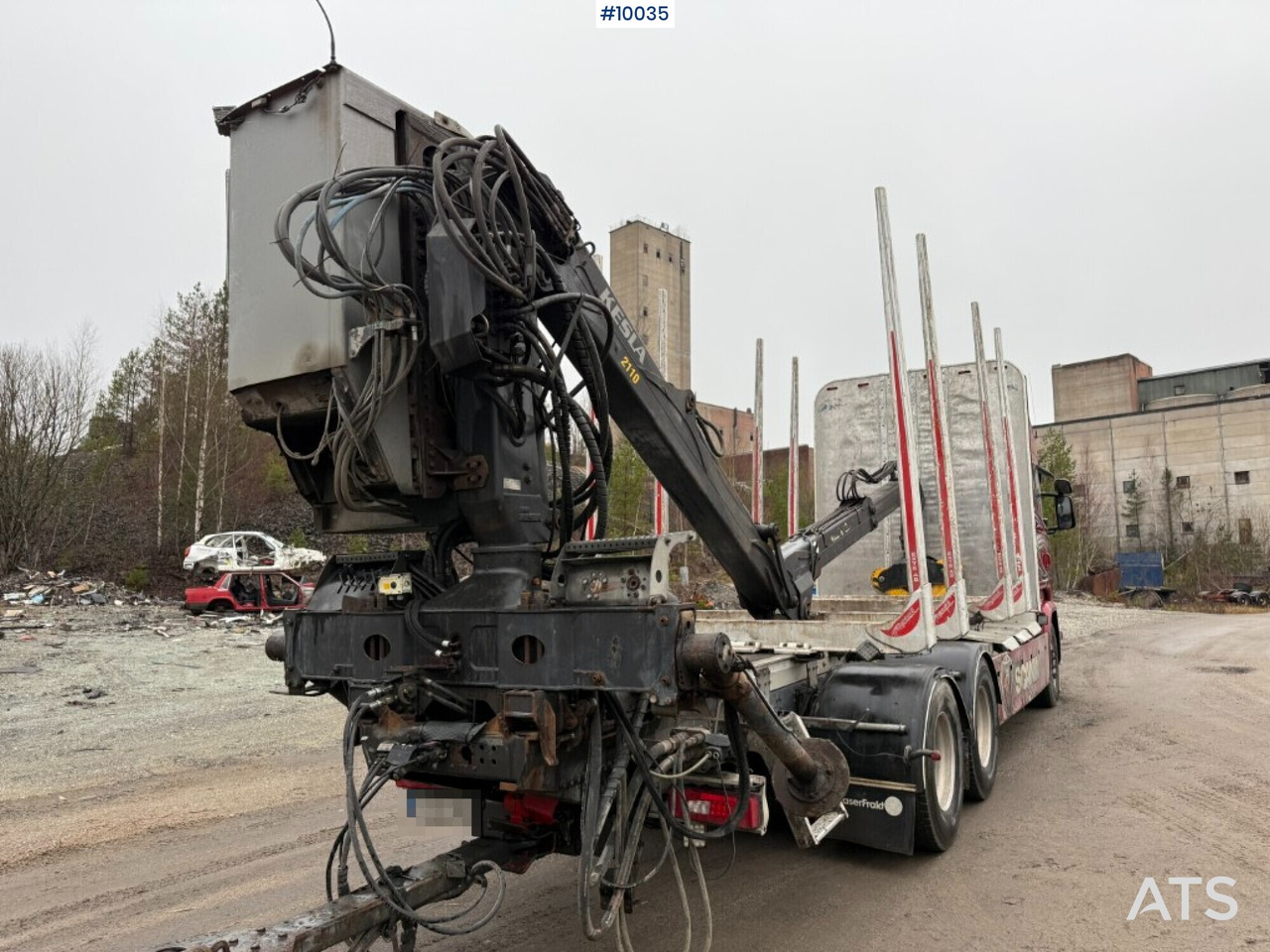 Scania R730 timber truck with crane and trailer (VIDEO) - Timmerbil, Kranbil: bild 5 Scania R730 timber truck with crane and trailer (VIDEO) - Timmerbil, Kranbil: bild 5