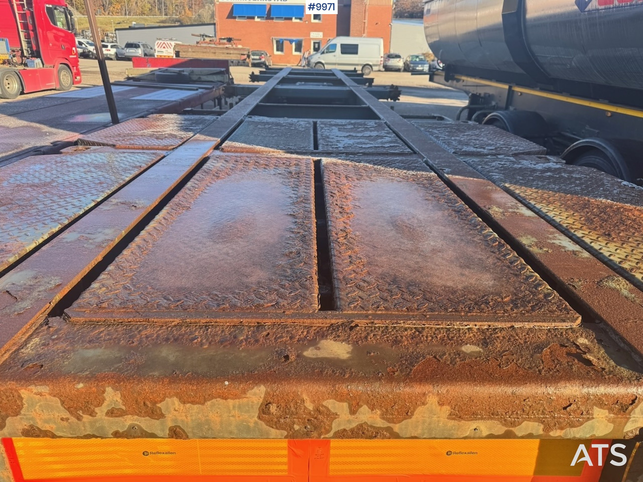 Schweriner CS40 container chassis. - Chassi semitrailer: bild 4 Schweriner CS40 container chassis. - Chassi semitrailer: bild 4