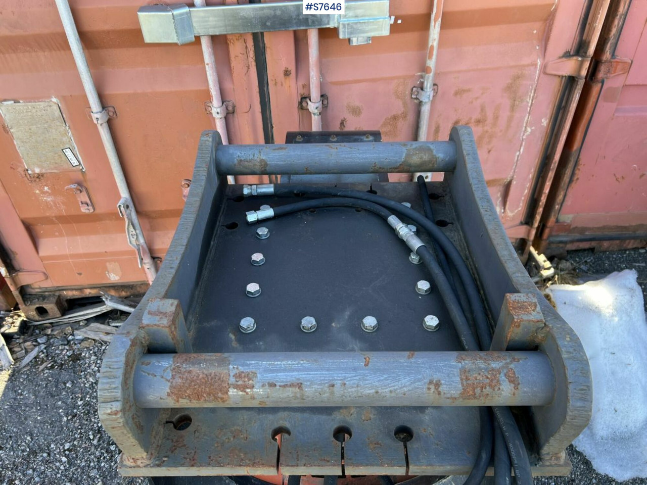 Screen bucket with S70 bracket - Sorteringsskopa: bild 5 Screen bucket with S70 bracket - Sorteringsskopa: bild 5