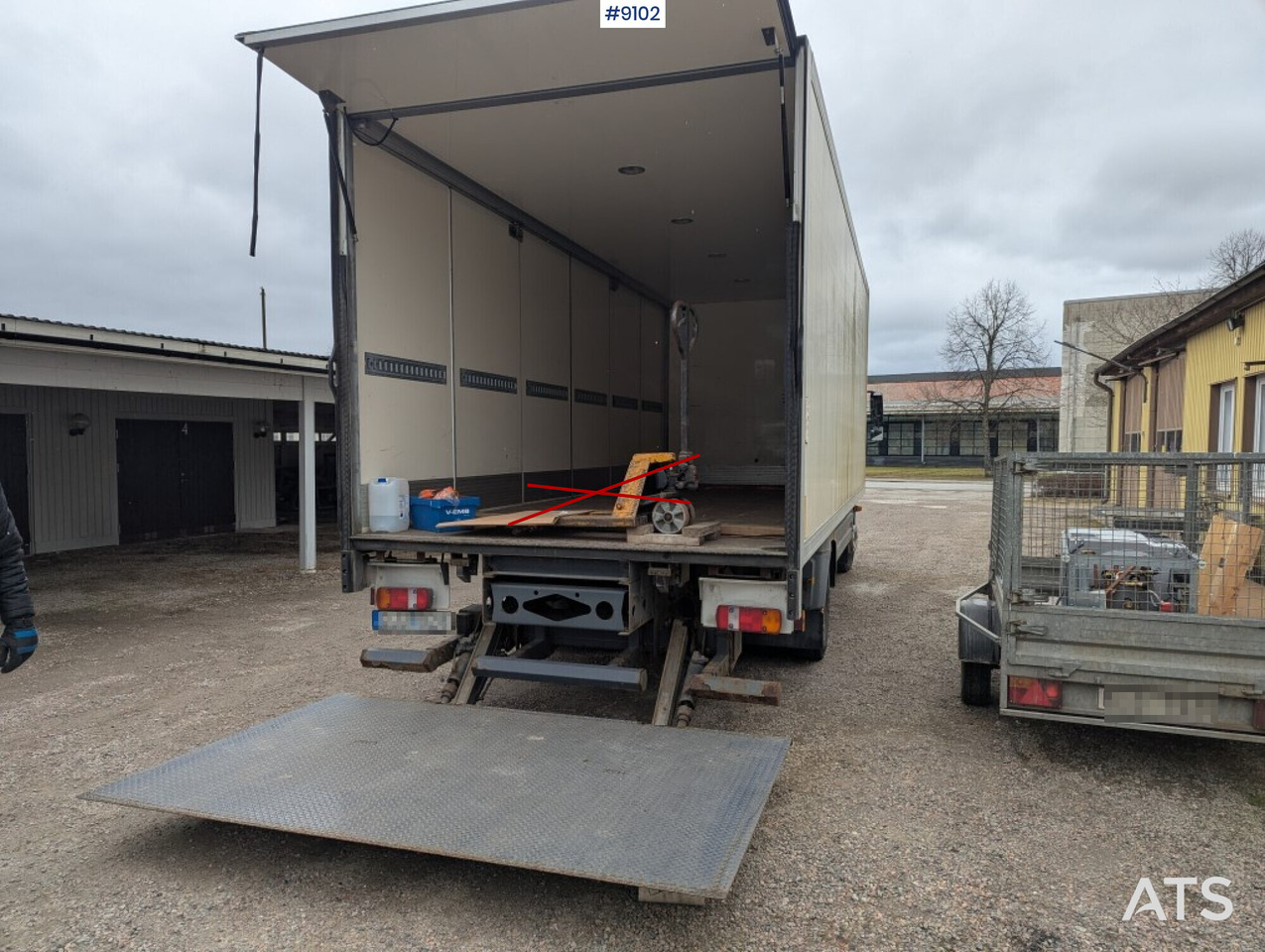 Skåpbil distribution Mercedes Benz 1224 L 4X2 - Lastbil med skåp: bild 3 Skåpbil distribution Mercedes Benz 1224 L 4X2 - Lastbil med skåp: bild 3