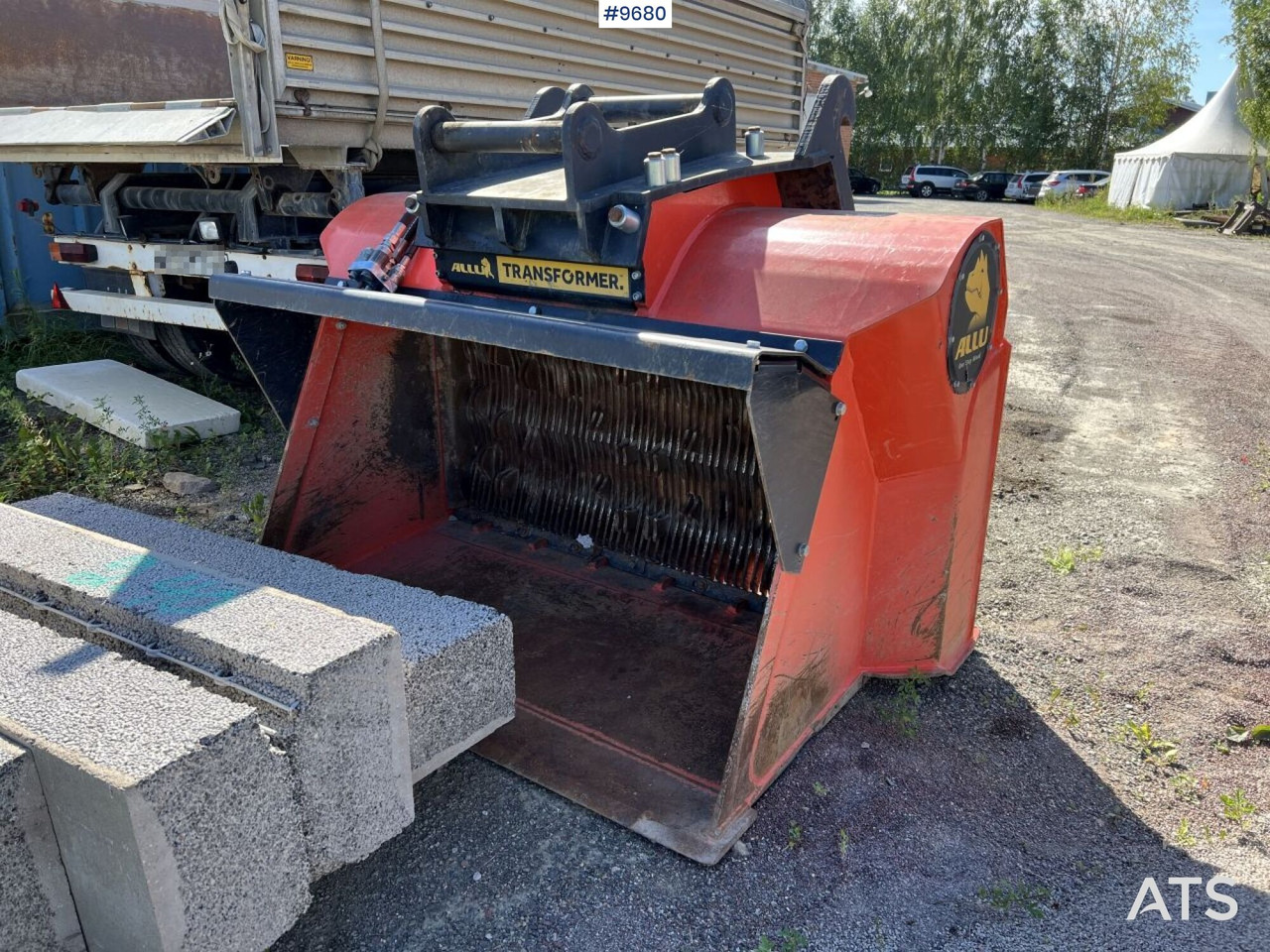 Sorting bucket ALLU DN 3-17 - Sorteringsskopa: bild 1 Sorting bucket ALLU DN 3-17 - Sorteringsskopa: bild 1