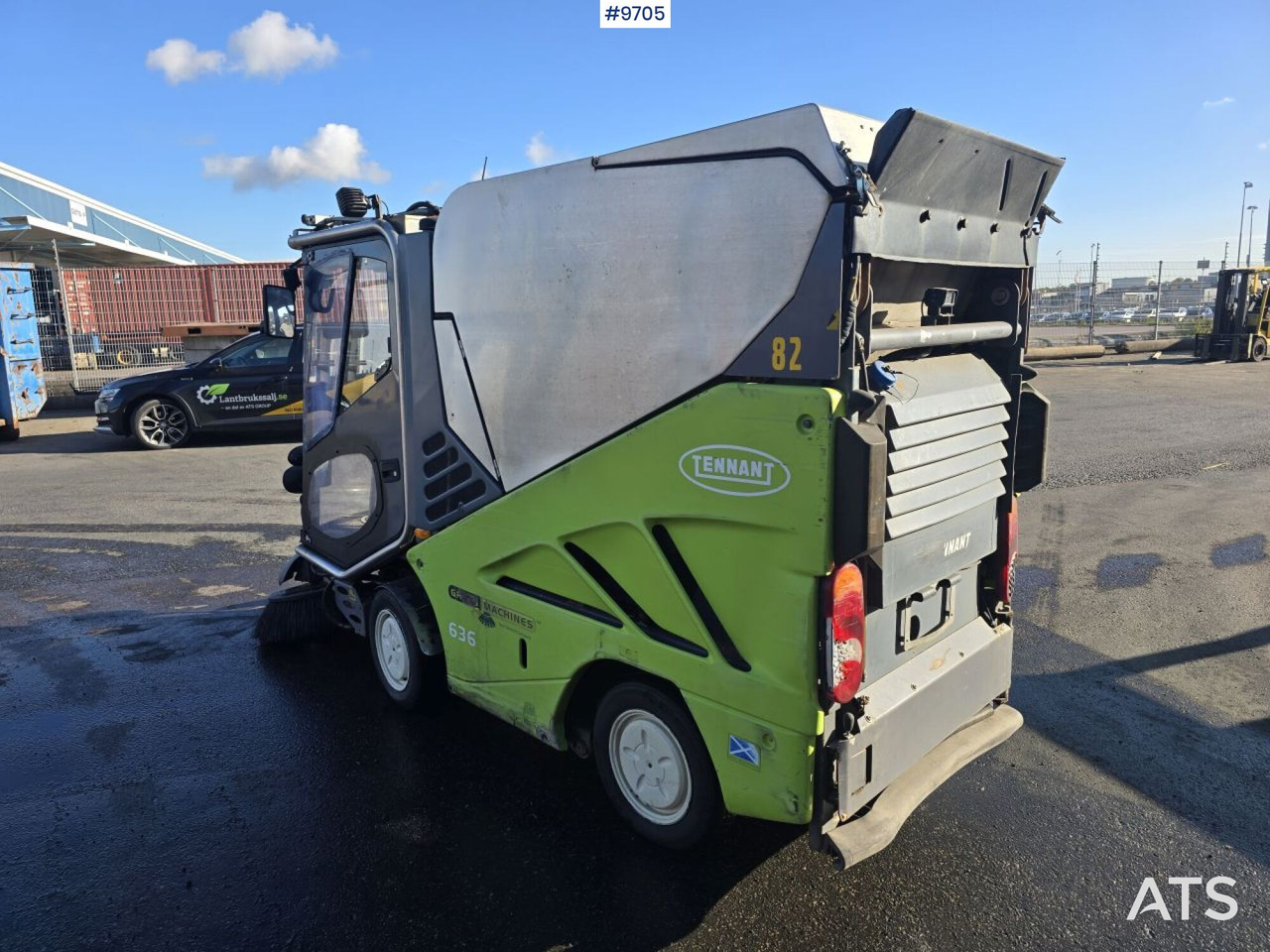 Sweeper - Tennant 636 (SEE VIDEO) - Sopmaskin: bild 4 Sweeper - Tennant 636 (SEE VIDEO) - Sopmaskin: bild 4