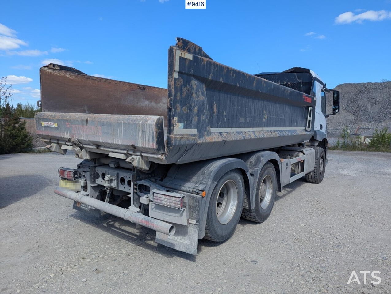 Tipper Truck Mercedes-Benz Arocs 6X2 - Tippbil lastbil: bild 4 Tipper Truck Mercedes-Benz Arocs 6X2 - Tippbil lastbil: bild 4