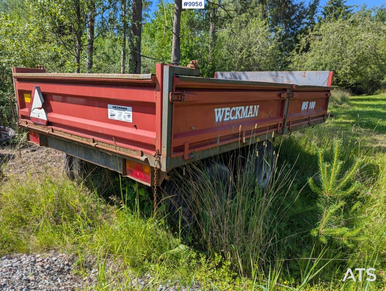 Tipper Weckman WS100 - Tippsläp: bild 4 Tipper Weckman WS100 - Tippsläp: bild 4