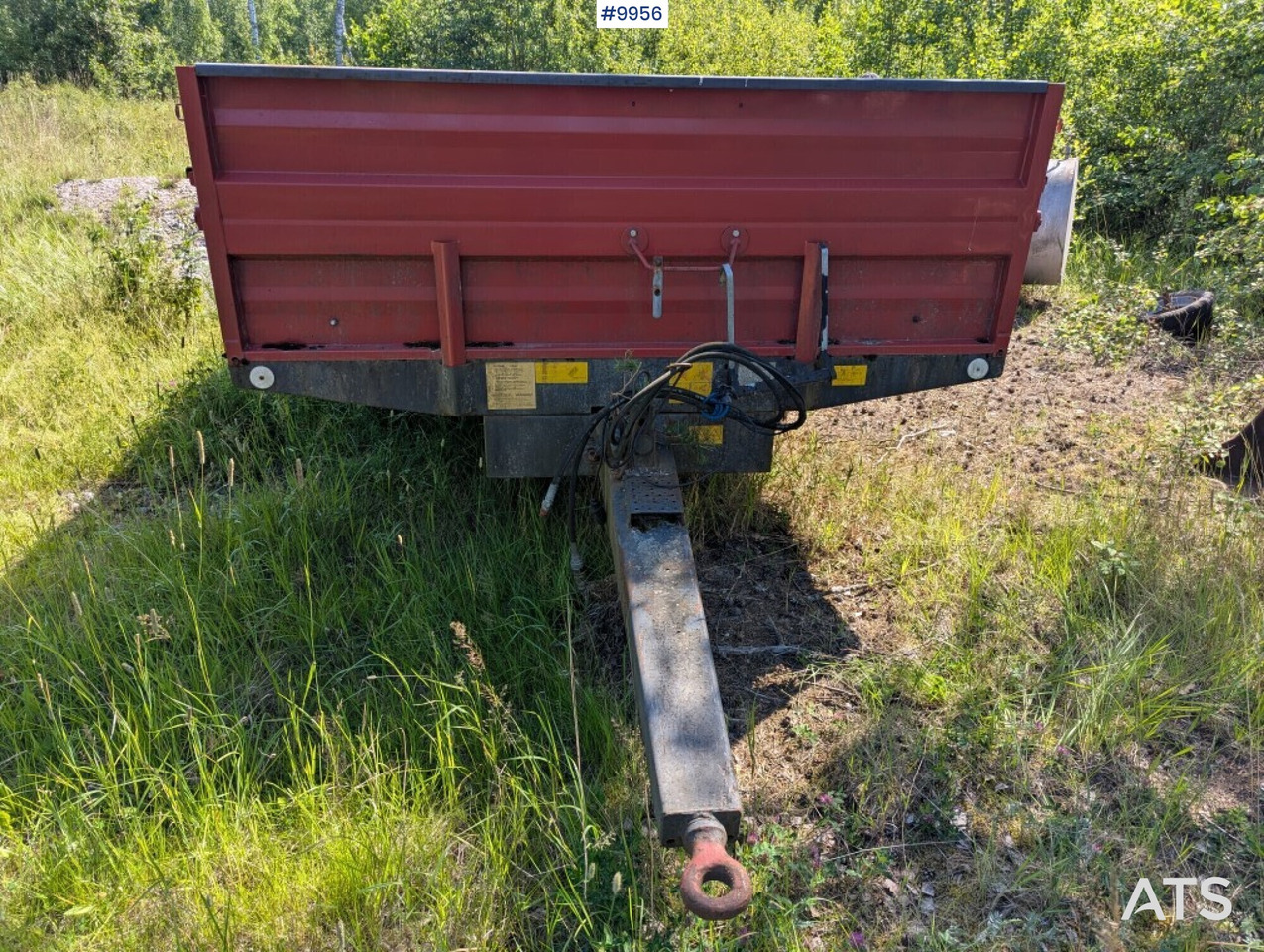 Tipper Weckman WS100 - Tippsläp: bild 3 Tipper Weckman WS100 - Tippsläp: bild 3