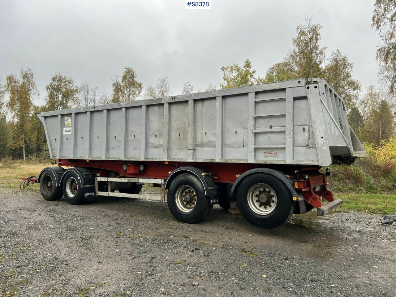 Tipper trailer, Fruehauf TP-87 with dump body Benalu - Tippsläp: bild 3 Tipper trailer, Fruehauf TP-87 with dump body Benalu - Tippsläp: bild 3