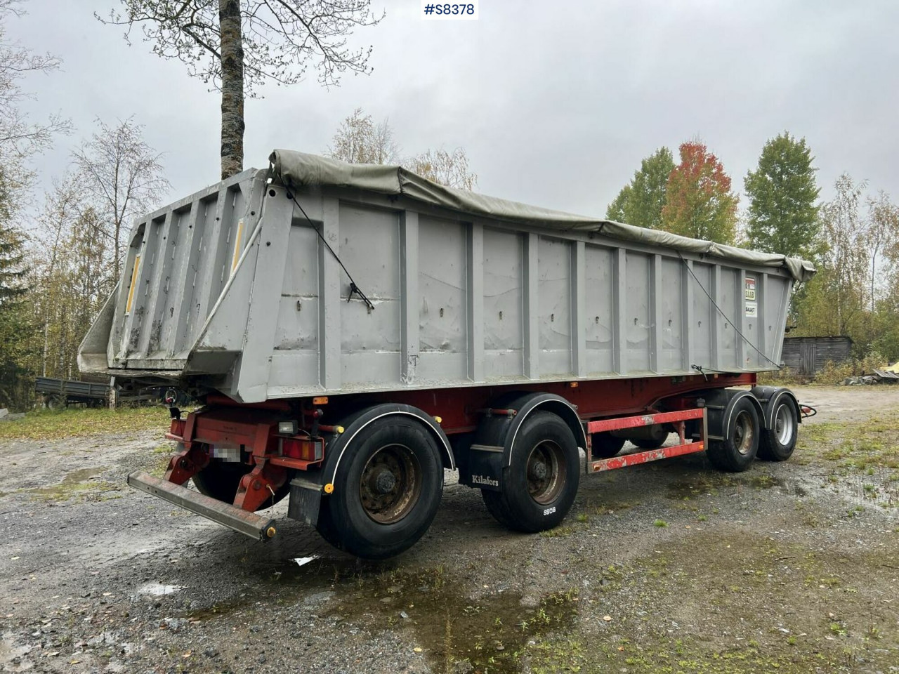 Tipper trailer, Fruehauf TP-87 with dump body Benalu - Tippsläp: bild 5 Tipper trailer, Fruehauf TP-87 with dump body Benalu - Tippsläp: bild 5