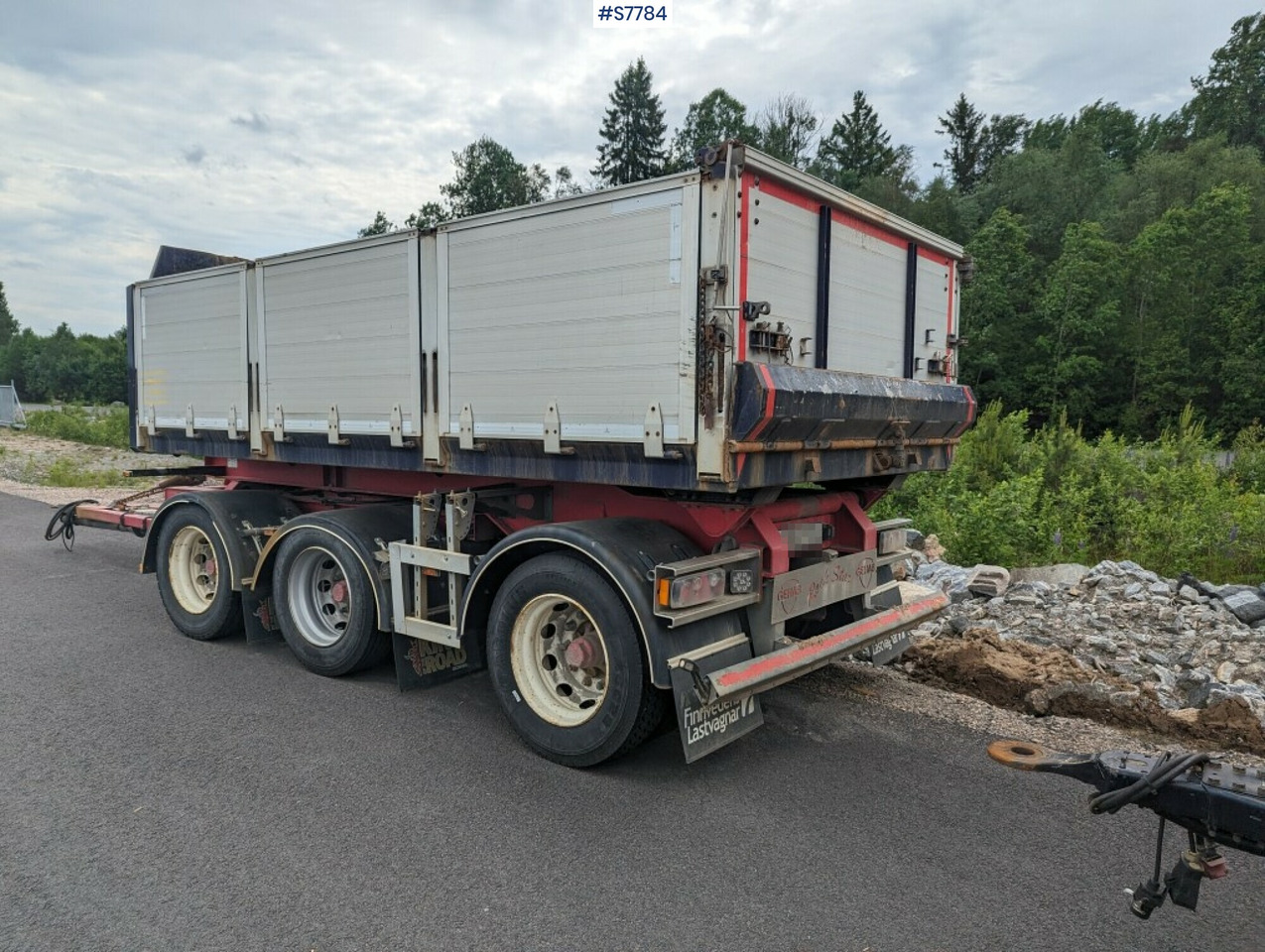 Tipper trailer GEHAB 3-axlat - Tippsläp: bild 2 Tipper trailer GEHAB 3-axlat - Tippsläp: bild 2