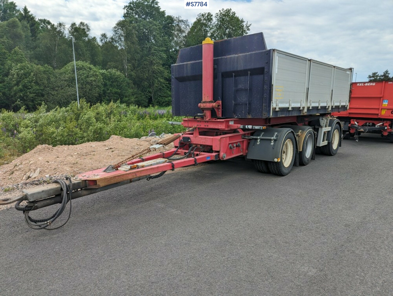 Tipper trailer GEHAB 3-axlat - Tippsläp: bild 3 Tipper trailer GEHAB 3-axlat - Tippsläp: bild 3