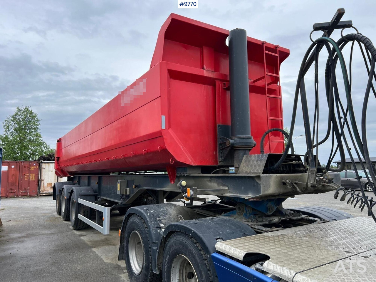 Tipper trailer Kilafors - Tippbil semitrailer: bild 2 Tipper trailer Kilafors - Tippbil semitrailer: bild 2