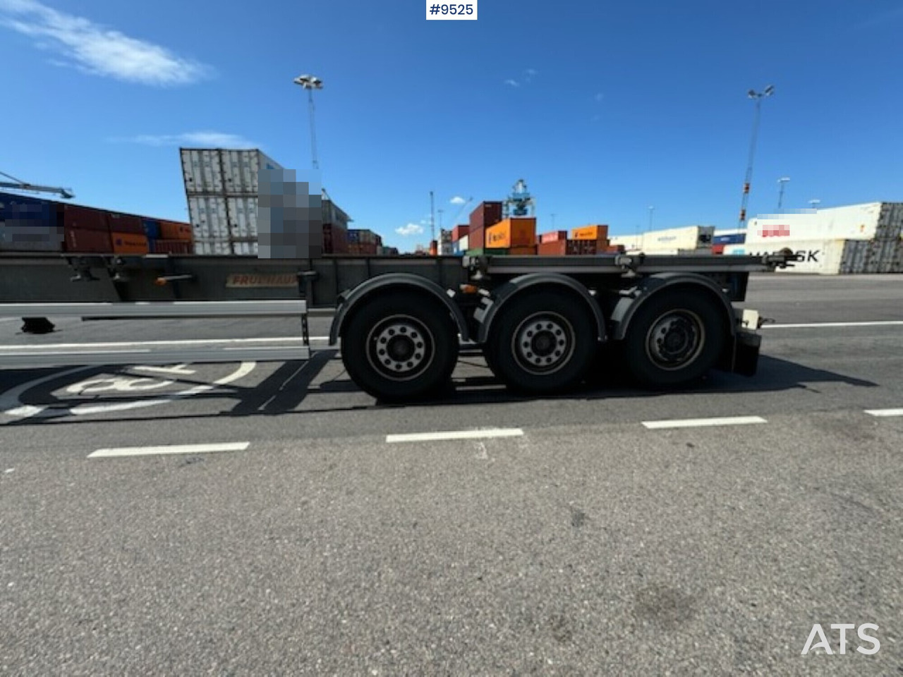 Trailer- FRUEHAUF - Containerbil/ Växelflak semitrailer: bild 3 Trailer- FRUEHAUF - Containerbil/ Växelflak semitrailer: bild 3