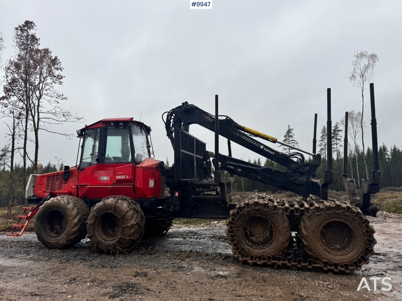 Valmet 860 forwarder (VIDEO) - Skotare: bild 3 Valmet 860 forwarder (VIDEO) - Skotare: bild 3