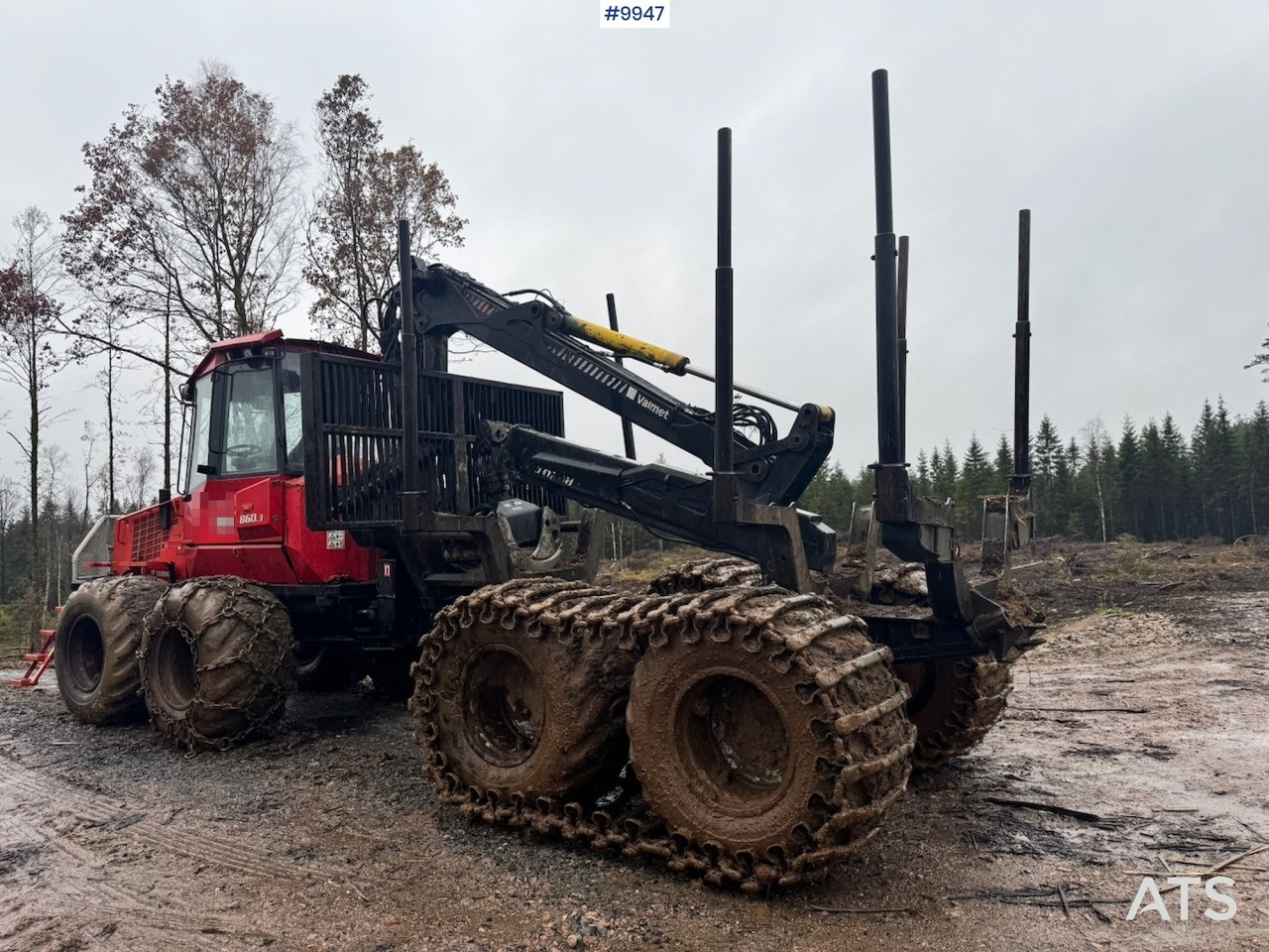 Valmet 860 forwarder (VIDEO) - Skotare: bild 4 Valmet 860 forwarder (VIDEO) - Skotare: bild 4