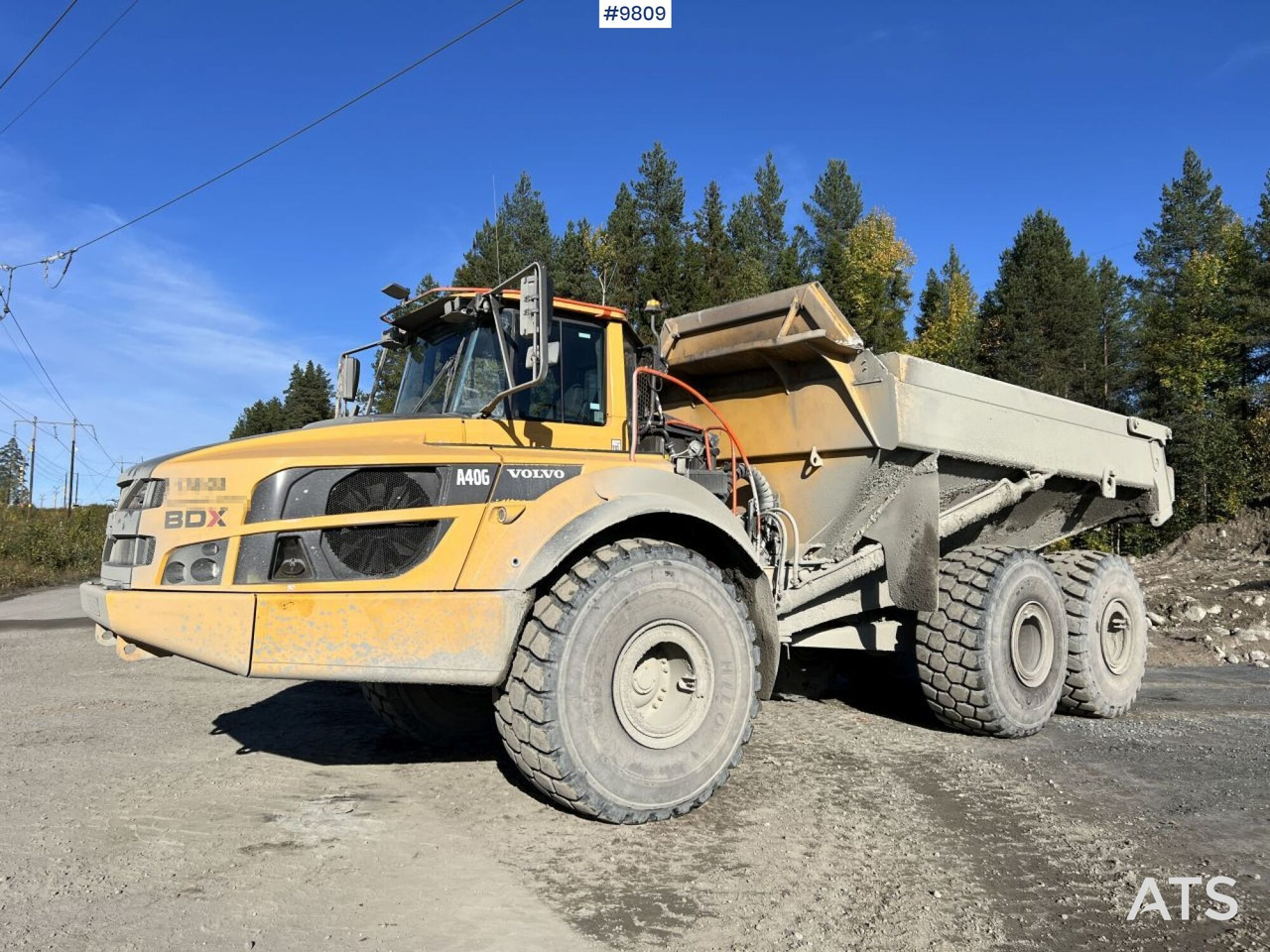 Volvo A40G dump truck - Ramstyrd dumper: bild 1 Volvo A40G dump truck - Ramstyrd dumper: bild 1