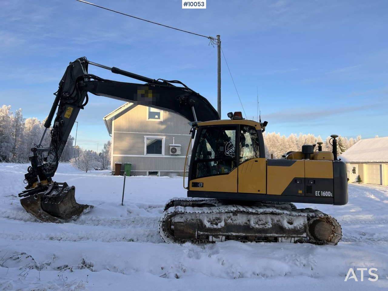Volvo EC 160 DL med Grävsystem, rotor och planerskopa - Bandgrävare: bild 3 Volvo EC 160 DL med Grävsystem, rotor och planerskopa - Bandgrävare: bild 3