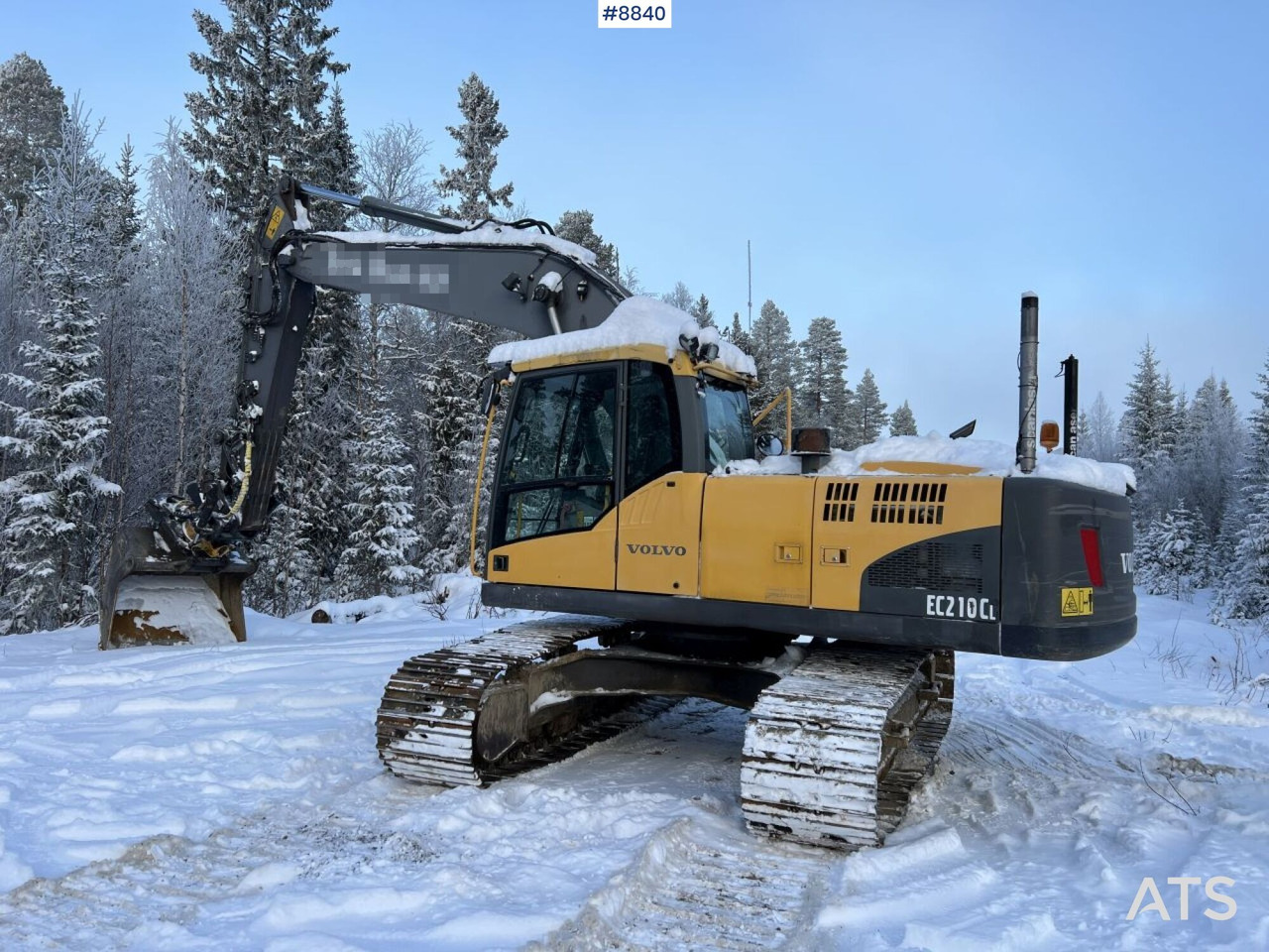 Volvo EC 210 CL crawler excavator (VIDEO) - Bandgrävare: bild 2 Volvo EC 210 CL crawler excavator (VIDEO) - Bandgrävare: bild 2
