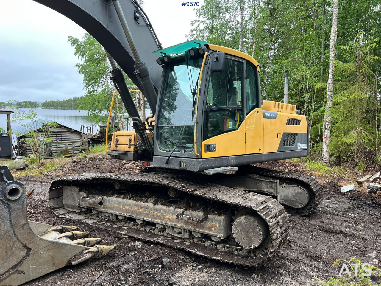 Volvo EC 250 DL grävsystem, rotor och planerskopa - Bandgrävare: bild 5 Volvo EC 250 DL grävsystem, rotor och planerskopa - Bandgrävare: bild 5