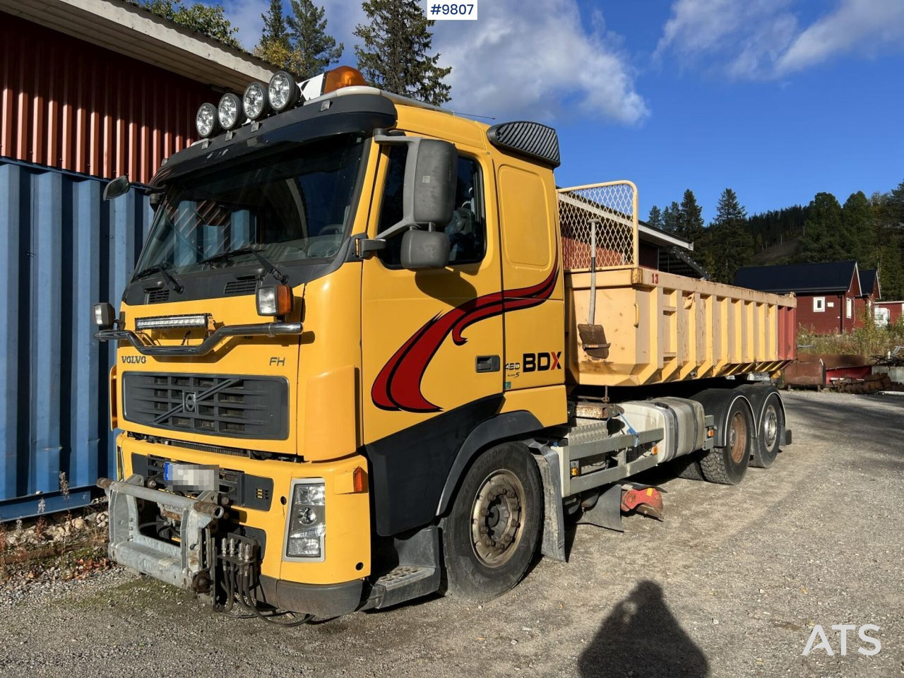 Volvo FH-480 6*2 with LAXO-Quick lock and plow equipment - Tippbil lastbil: bild 2 Volvo FH-480 6*2 with LAXO-Quick lock and plow equipment - Tippbil lastbil: bild 2