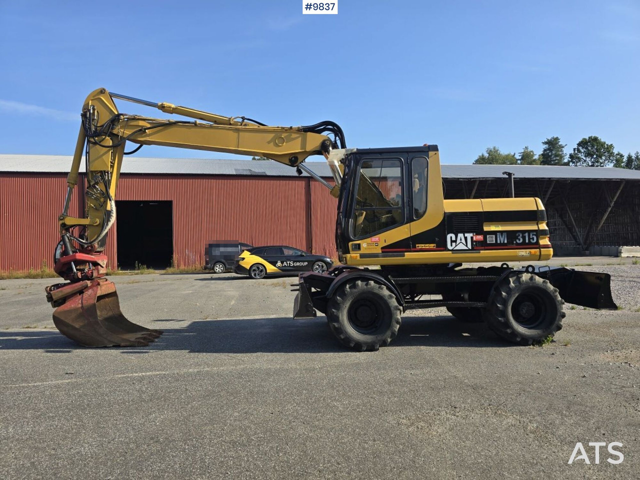 Wheel Excavator CAT M315 (See Video) - Grävmaskin på däck: bild 1 Wheel Excavator CAT M315 (See Video) - Grävmaskin på däck: bild 1