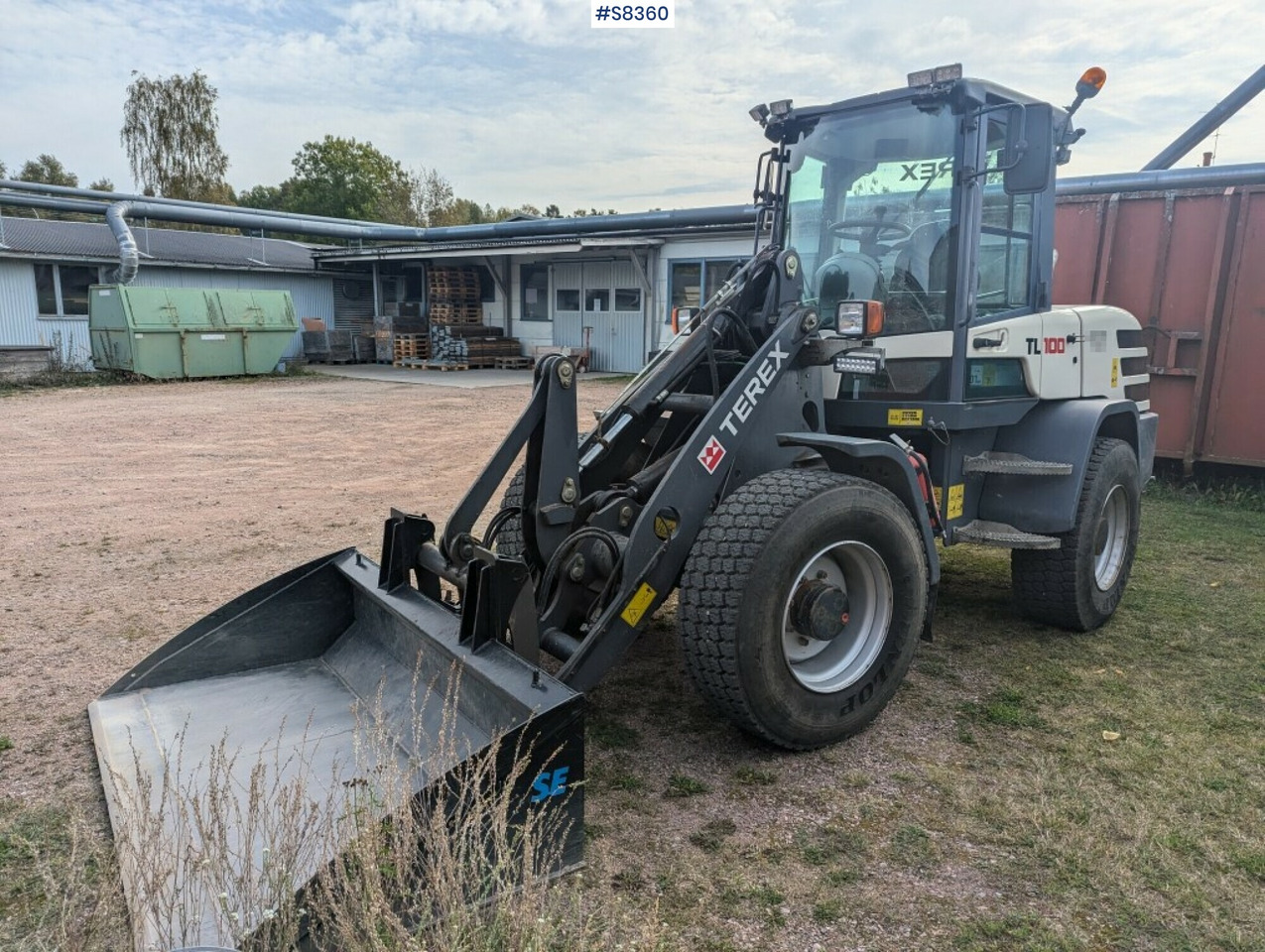 Hjullastare Wheeled Loader Terex TL100 with gear: bild 1