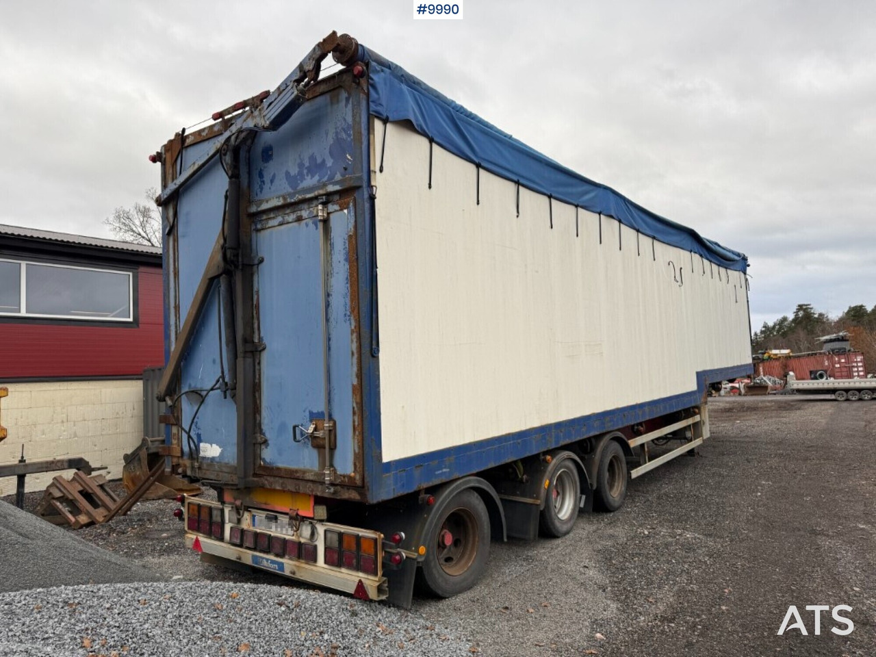 Wood chip trailer Kilafors TNRBM3CFTS-45-1 - Tippbil semitrailer: bild 3 Wood chip trailer Kilafors TNRBM3CFTS-45-1 - Tippbil semitrailer: bild 3