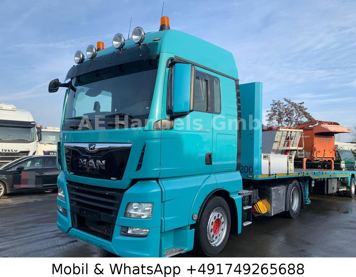 Dragbil MAN TGX 18.500 XLX LL *Retarder/Standklima/Hubsattel: bild 9 Dragbil MAN TGX 18.500 XLX LL *Retarder/Standklima/Hubsattel: bild 9