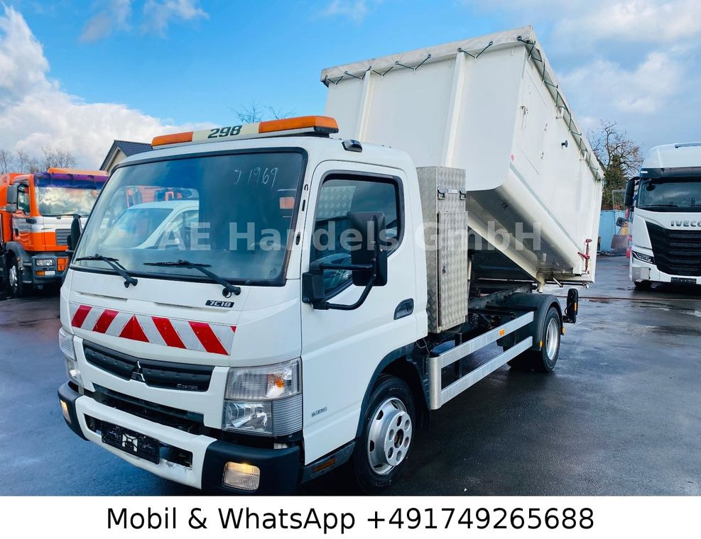 Transportbil med tippflak FUSO Canter 7C18 Kipper Müllwagen *Automatik/3-Sitze: bild 1
