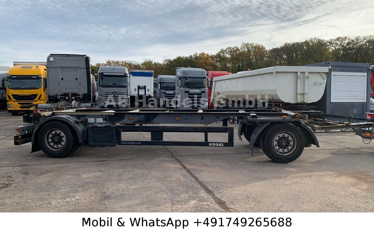 Kögel AW 18 BDF Drehschemel *Scheibenbremsen/Vollluft - Containersläp/ Växelflaksläp: bild 2 Kögel AW 18 BDF Drehschemel *Scheibenbremsen/Vollluft - Containersläp/ Växelflaksläp: bild 2