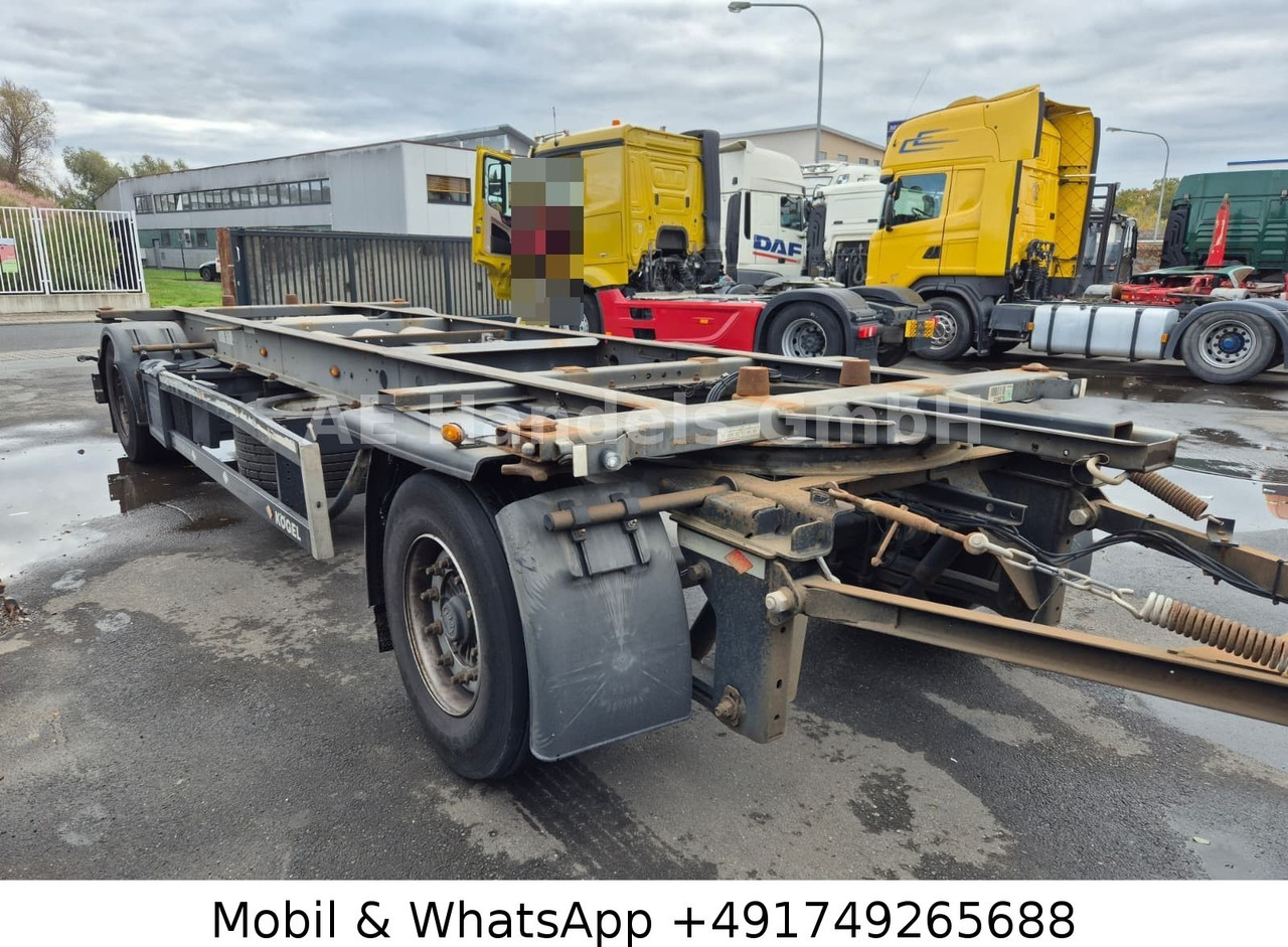 Kögel AW 18 BDF Drehschemel *Scheibenbremsen/Vollluft - Containersläp/ Växelflaksläp: bild 1 Kögel AW 18 BDF Drehschemel *Scheibenbremsen/Vollluft - Containersläp/ Växelflaksläp: bild 1