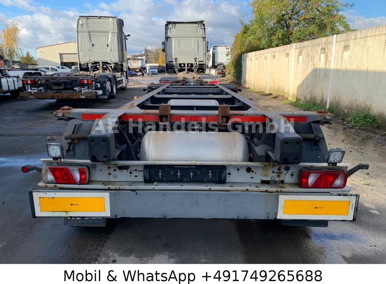 Kögel AW 18 BDF Drehschemel *Scheibenbremsen/Vollluft - Containersläp/ Växelflaksläp: bild 3 Kögel AW 18 BDF Drehschemel *Scheibenbremsen/Vollluft - Containersläp/ Växelflaksläp: bild 3