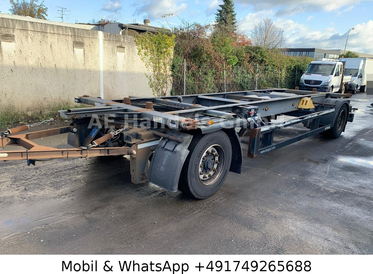 Kögel AW 18 BDF Drehschemel *Scheibenbremsen/Vollluft - Containersläp/ Växelflaksläp: bild 5 Kögel AW 18 BDF Drehschemel *Scheibenbremsen/Vollluft - Containersläp/ Växelflaksläp: bild 5