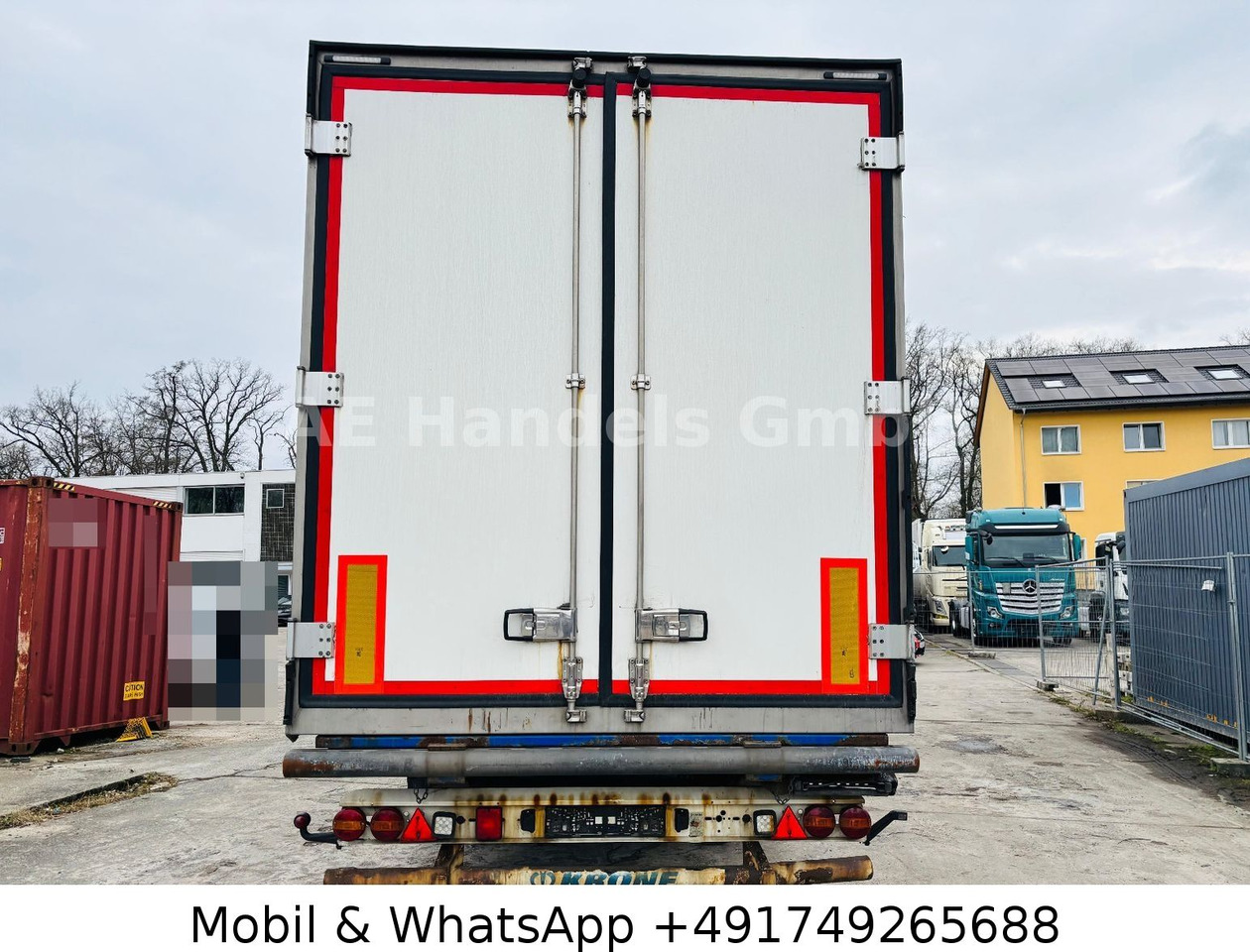 Krone SD *Carrier-Vector-1950/Doppelstock/+-30°/1.Lift - Kyl/ Frys semitrailer: bild 5 Krone SD *Carrier-Vector-1950/Doppelstock/+-30°/1.Lift - Kyl/ Frys semitrailer: bild 5