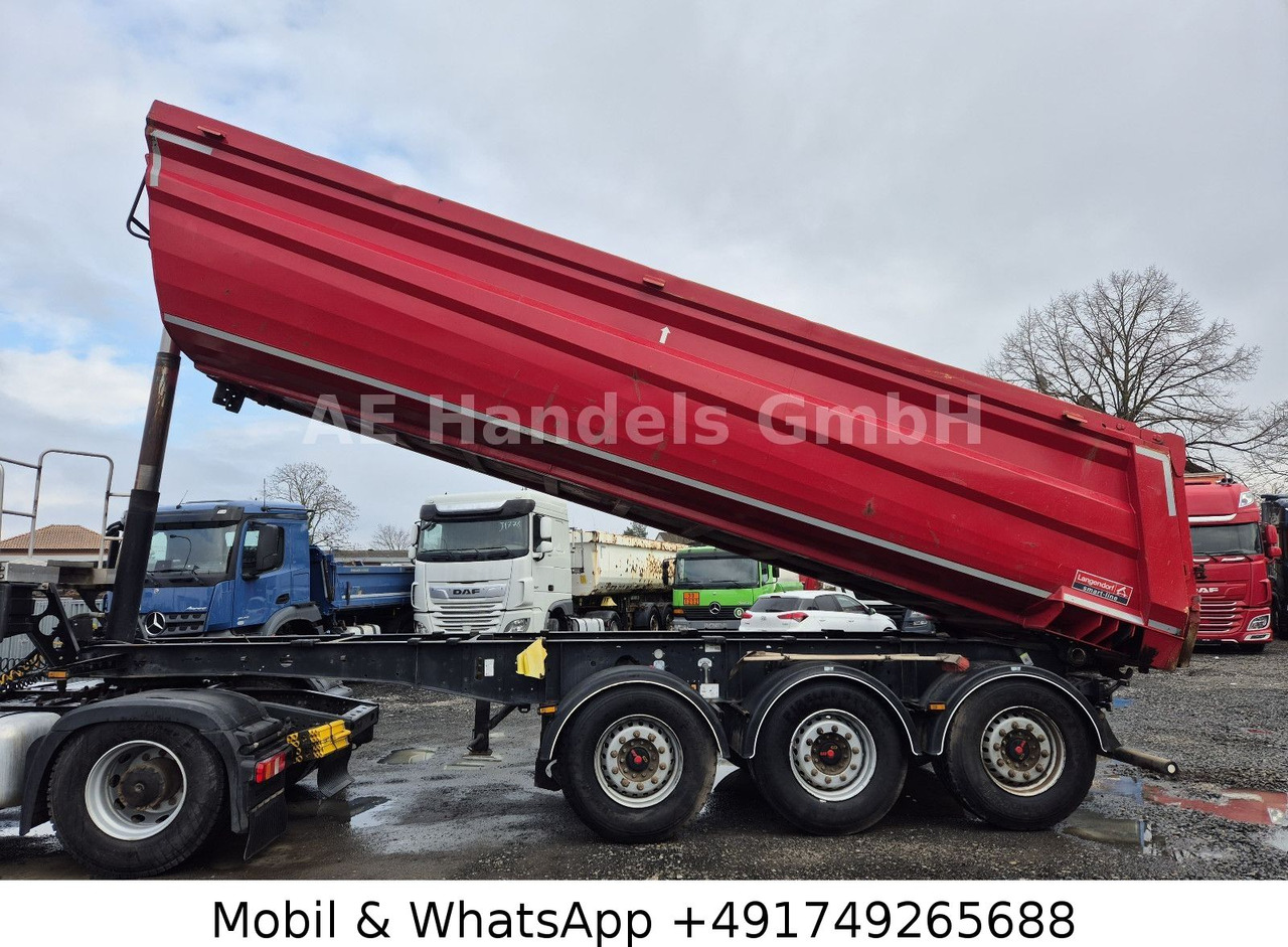 Langendorf NW-3 Stahl *26m³/1.Liftachse/Podest/Rollplane - Tippbil semitrailer: bild 2 Langendorf NW-3 Stahl *26m³/1.Liftachse/Podest/Rollplane - Tippbil semitrailer: bild 2