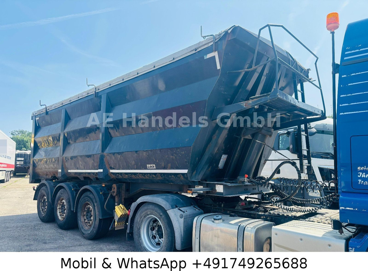 Lück SKF 35 Stahl *Liftachse/Portaltüren/38m³ - Tippbil semitrailer: bild 1 Lück SKF 35 Stahl *Liftachse/Portaltüren/38m³ - Tippbil semitrailer: bild 1