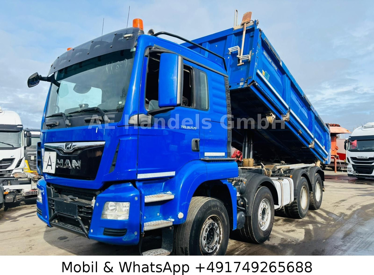 Tippbil lastbil MAN TGS 35.420 L BB 8x4 Meiller *13m³/Bordmatik/AP: bild 7