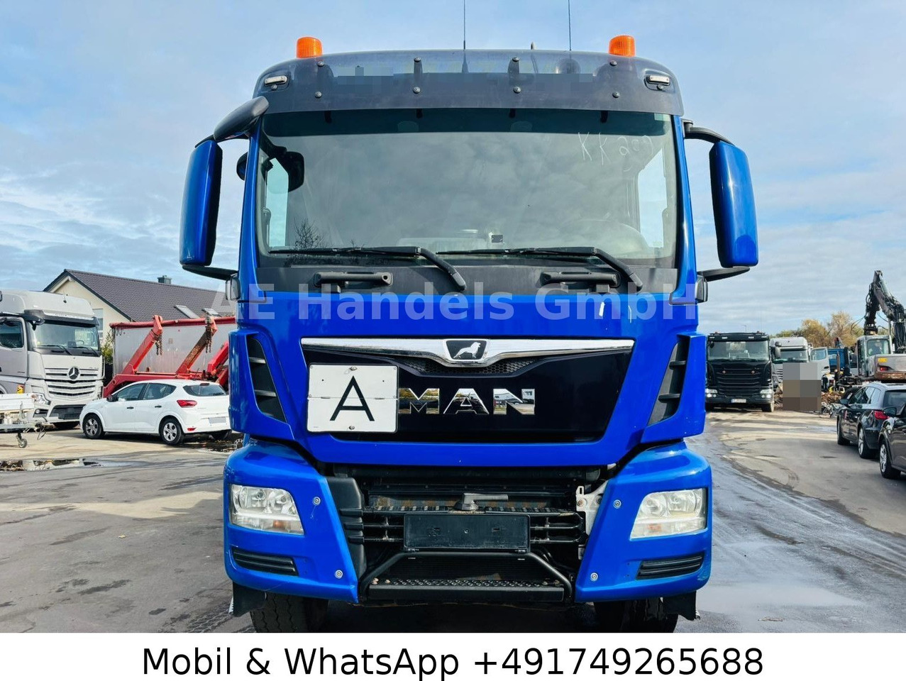 Tippbil lastbil MAN TGS 35.420 L BB 8x4 Meiller *13m³/Bordmatik/AP: bild 9