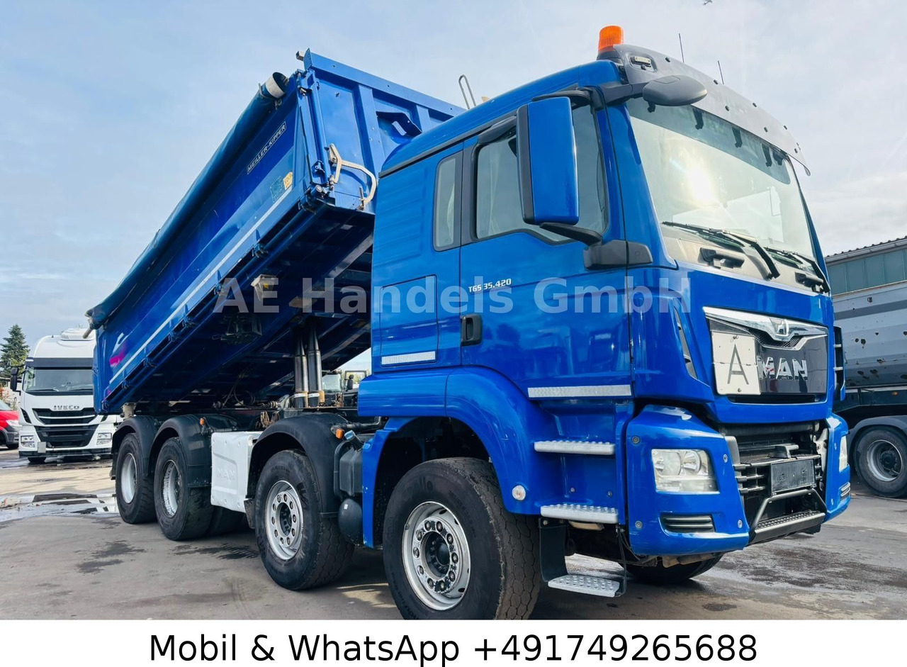 MAN TGS 35.420 L BB 8x4 Meiller *13m³/Bordmatik/AP - Tippbil lastbil: bild 1 MAN TGS 35.420 L BB 8x4 Meiller *13m³/Bordmatik/AP - Tippbil lastbil: bild 1