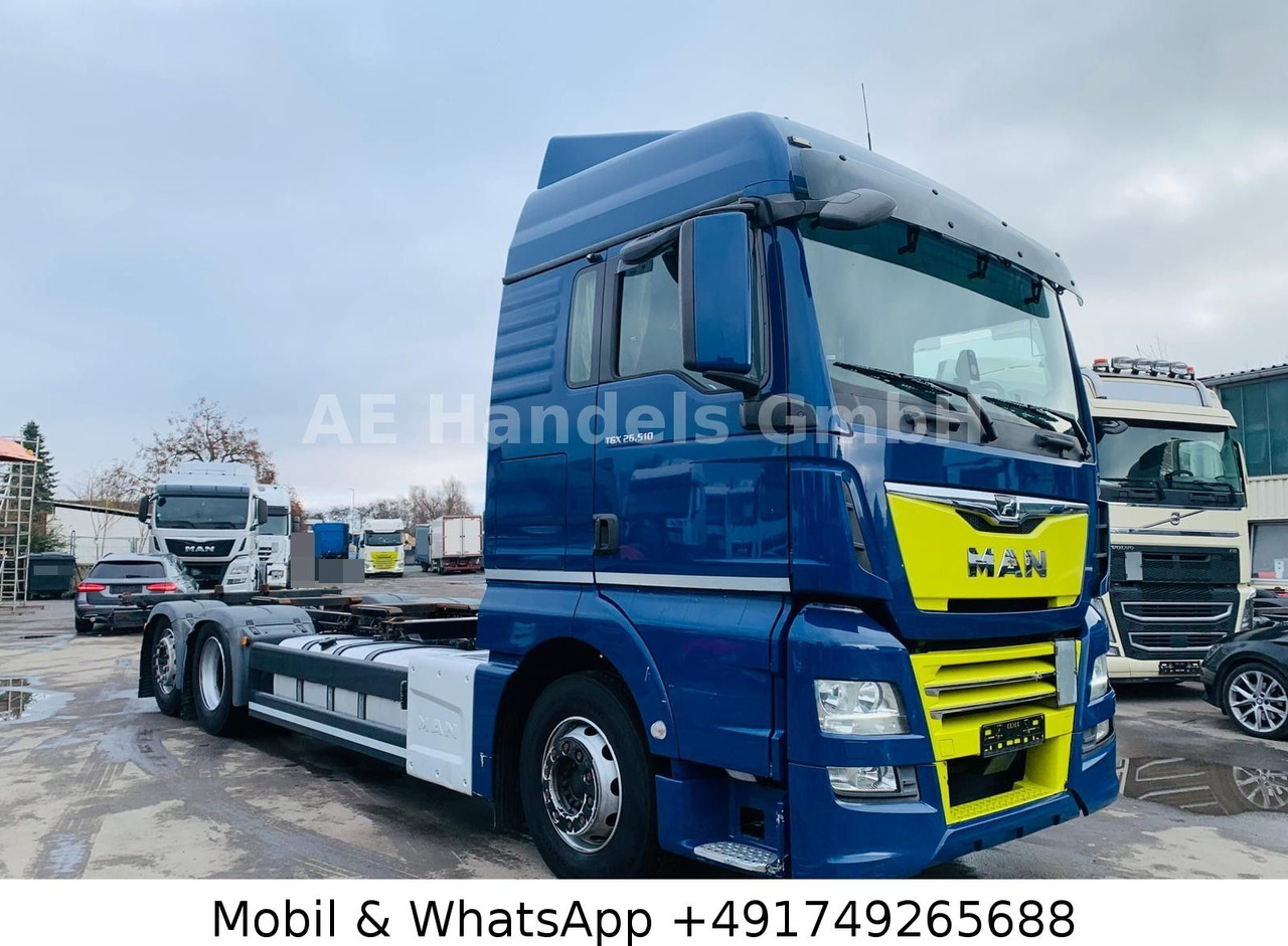 MAN TGX 26.510 XLX LL 6x2 BDF *Retarder/ACC/AHK/Lift - Containerbil/ Växelflak lastbil: bild 1 MAN TGX 26.510 XLX LL 6x2 BDF *Retarder/ACC/AHK/Lift - Containerbil/ Växelflak lastbil: bild 1