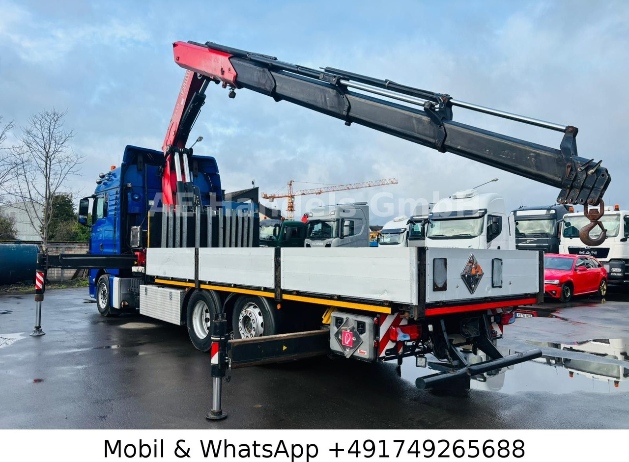 MAN TGX 26.540 XLX BL 6x2 FASSI F455 *Funk/Lenk+Lift - Flakbil, Kranbil: bild 5 MAN TGX 26.540 XLX BL 6x2 FASSI F455 *Funk/Lenk+Lift - Flakbil, Kranbil: bild 5