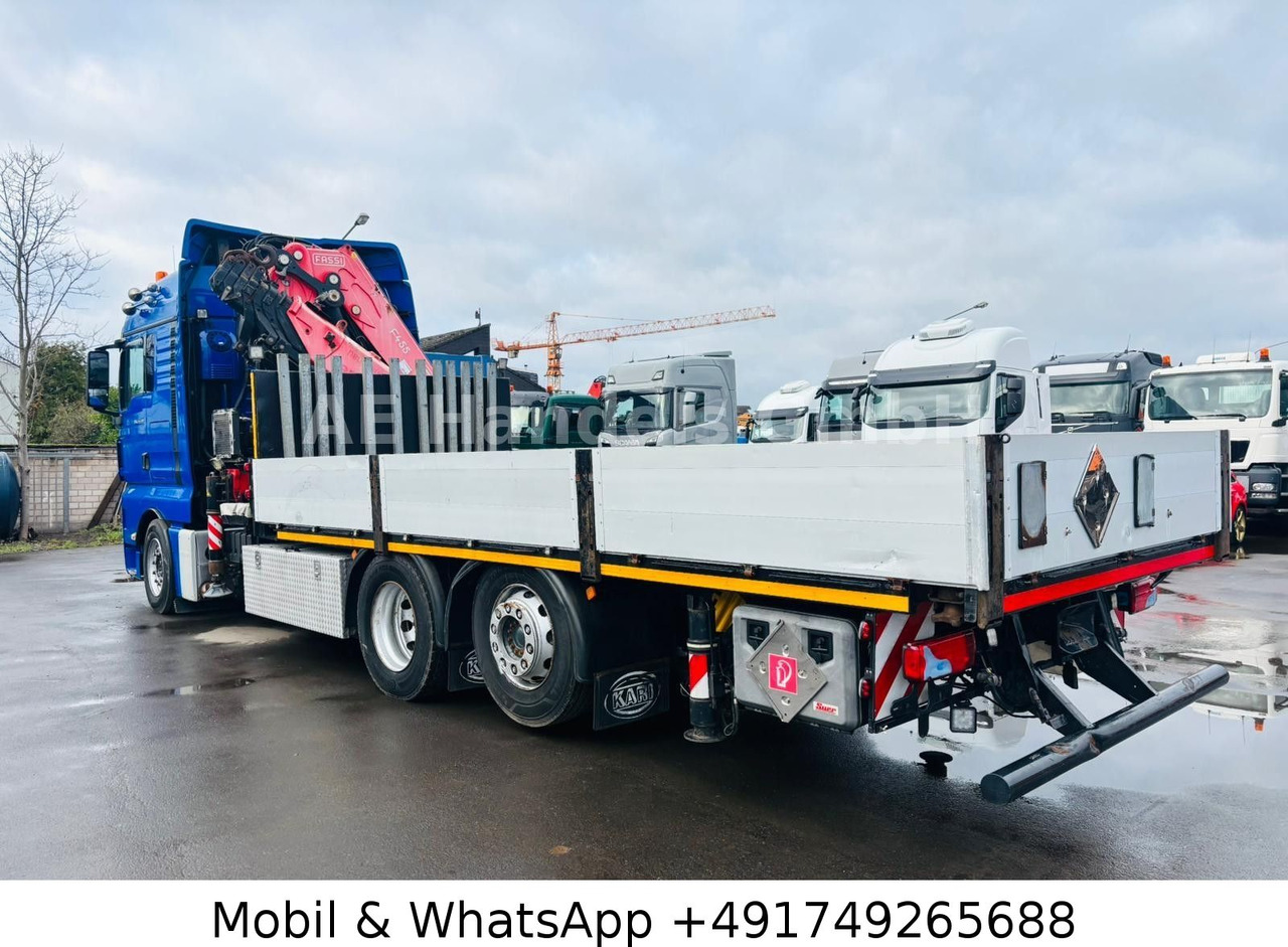 MAN TGX 26.540 XLX BL 6x2 FASSI F455 *Funk/Lenk+Lift - Flakbil, Kranbil: bild 4 MAN TGX 26.540 XLX BL 6x2 FASSI F455 *Funk/Lenk+Lift - Flakbil, Kranbil: bild 4