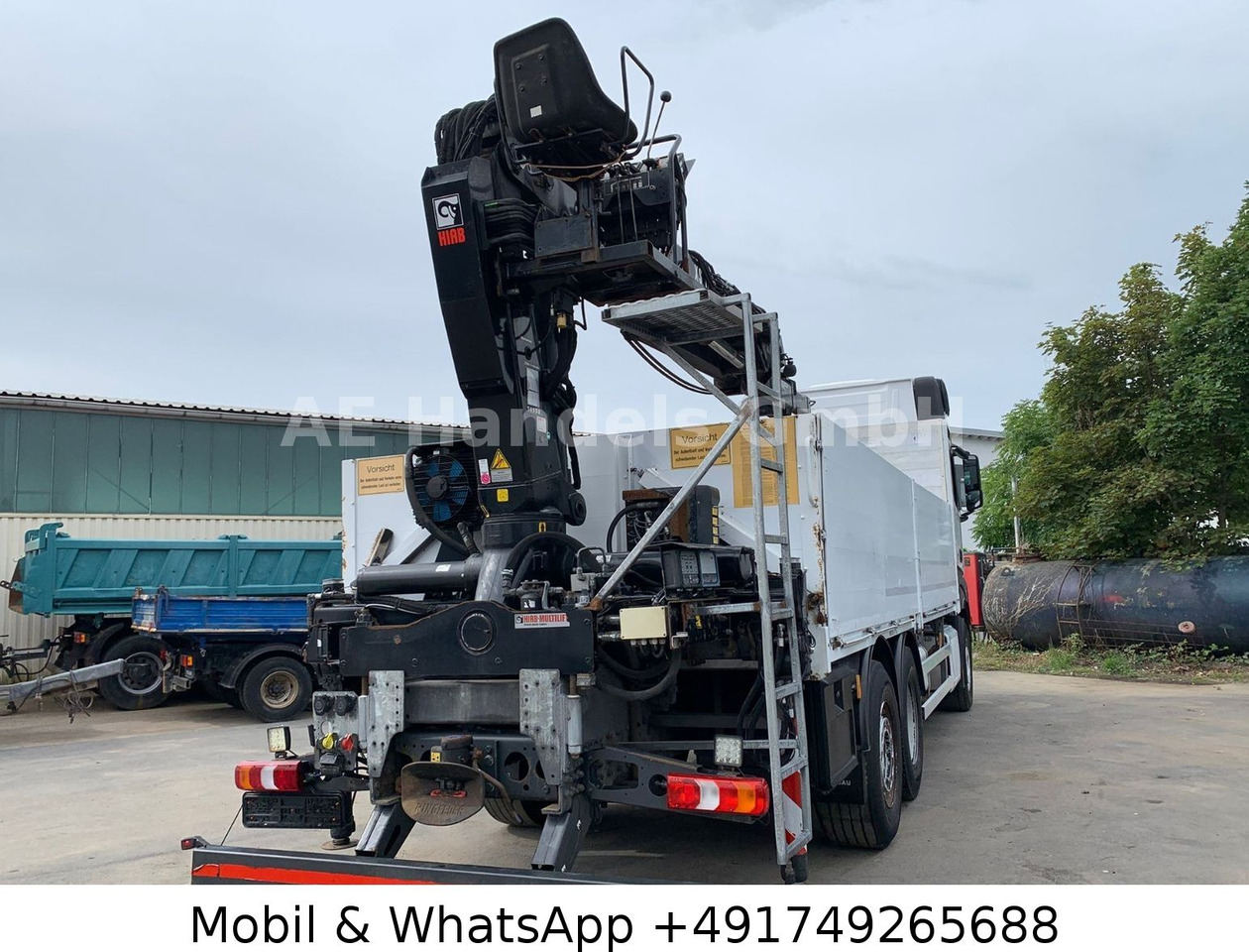 Mercedes-Benz Actros IV 2646 L LL 6x2 *Retarder/Hiab-177K-Pro - Flakbil, Kranbil: bild 5 Mercedes-Benz Actros IV 2646 L LL 6x2 *Retarder/Hiab-177K-Pro - Flakbil, Kranbil: bild 5