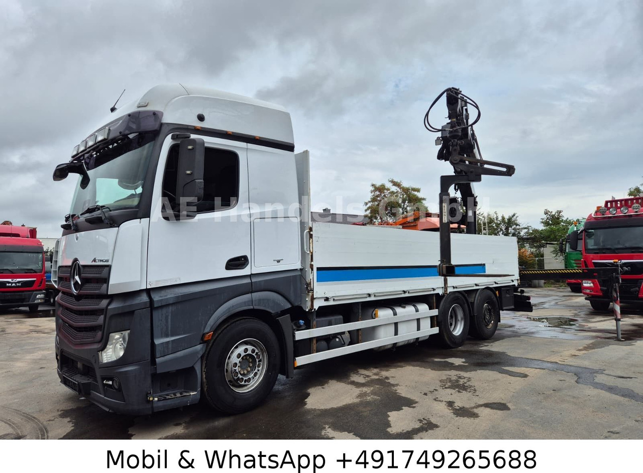 Mercedes-Benz Actros IV 2646 L LL 6x2 *Retarder/Hiab-177K-Pro - Flakbil, Kranbil: bild 2 Mercedes-Benz Actros IV 2646 L LL 6x2 *Retarder/Hiab-177K-Pro - Flakbil, Kranbil: bild 2